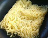 キノコのガーリックバターかた焼きそば作り方2写真