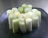 レンジでチン。トロ甘♪長ネギ立てました。作り方2写真