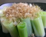 レンジでチン。トロ甘♪長ネギ立てました。作り方5写真