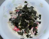カニかまと玉ねぎのマヨネーズ和え作り方4写真
