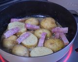 新じゃがとベーコンのチーズ焼き作り方4写真