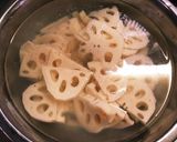 スマチとミンチのレンコン挟み焼き作り方1写真