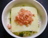 チーズブロッコリー☆鮭フレ豆乳スープ作り方2写真
