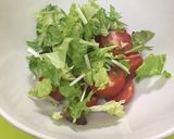 たまごと野菜の和風サラダ作り方1写真