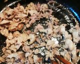 なすと豚肉の味噌炒め(酒粕入り)♪作り方3写真