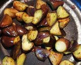 なすと豚肉の味噌炒め(酒粕入り)♪作り方4写真