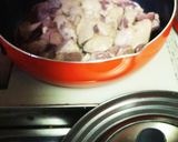 簡単♪エバラすき焼きのたれで鶏レバモツ煮作り方2写真