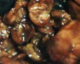 簡単♪エバラすき焼きのたれで鶏レバモツ煮作り方4写真