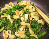 菜の花と油揚げの味噌ごま炒め作り方6写真