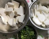 簡単！カブの豆乳ポタージュ作り方1写真
