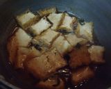 広茎京菜と厚揚げの炒め煮作り方3写真