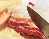 炊飯器で2種同時に 柔らか焼豚作り方2写真