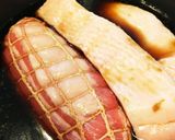 炊飯器で2種同時に 柔らか焼豚作り方4写真