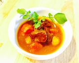 本格！簡単！牛タン煮こみビストロ風作り方5写真