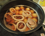 イカの缶詰と冷凍里芋でイカと里芋の煮物作り方4写真