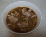 超簡単♪王将ラーメン醤油味で本格つけ麺☆作り方5写真