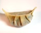 餃子の包み方＊自己流（チェシャ猫型）作り方6写真