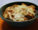 チーズとトマトで焼き麻婆どんぶり作り方2写真