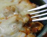 チーズとトマトで焼き麻婆どんぶり作り方3写真