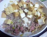 簡単＆少しヘルシー❤厚揚げと挽肉の旨煮☆作り方4写真