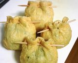 簡単&すぐ出来る ねぎとしょうがの巾着煮作り方3写真