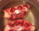 韓国のお正月 トックのスープ作り方1写真