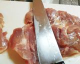 でかいチキンカツのタップリおろしポン酢♪作り方1写真