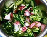 タコと切り昆布 キュウリのサラダ♡作り方1写真
