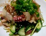 タコと切り昆布 キュウリのサラダ♡作り方3写真