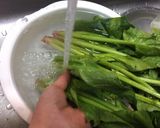生で長持ち ほうれん草の保存方法作り方1写真