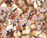 大根菜/蒟蒻/挽肉炒め(^_^)作り方2写真