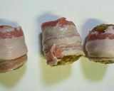 即席肉巻きおにぎり?!お夜食弁当!作り方3写真