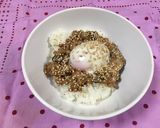 我が家の塩昆布ｄｅ温玉納豆丼作り方3写真