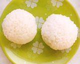 【キャラ弁】ひな祭りに☆お雛様おにぎり作り方1写真
