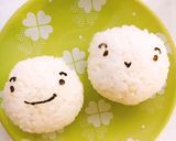 【キャラ弁】ひな祭りに☆お雛様おにぎり作り方3写真