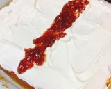 桜柄♡ふあふあロールケーキ♡作り方8写真