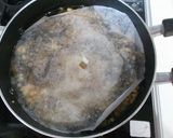 山菜と里芋＊鶏ひき肉の煮物作り方5写真