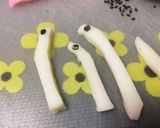 かまぼこでチンアナゴキャラ弁作り方4写真