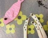 かまぼこでチンアナゴキャラ弁作り方7写真