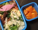かまぼこでチンアナゴキャラ弁作り方8写真