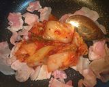 豚キムチwithニンニクの芽作り方3写真