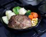 【火の国ぽん酢】おろしぽん酢ハンバーグ作り方5写真