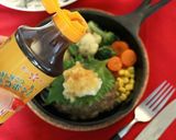 【火の国ぽん酢】おろしぽん酢ハンバーグ作り方7写真
