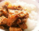 白菜麻婆厚揚げ作り方6写真