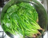 ほうれん草の親子丼♪簡単作り方2写真