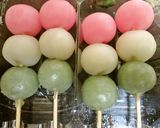 ひな祭りに♡三色団子でひし餅と手鞠餅作り方1写真