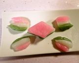 ひな祭りに♡三色団子でひし餅と手鞠餅作り方4写真