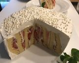 ホワイト・ショートケーキ！中は？お楽しみ作り方8写真