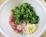 簡単！大根の葉餃子作り方1写真