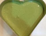 ギフトに最適♡ハート型抹茶チーズケーキ作り方2写真